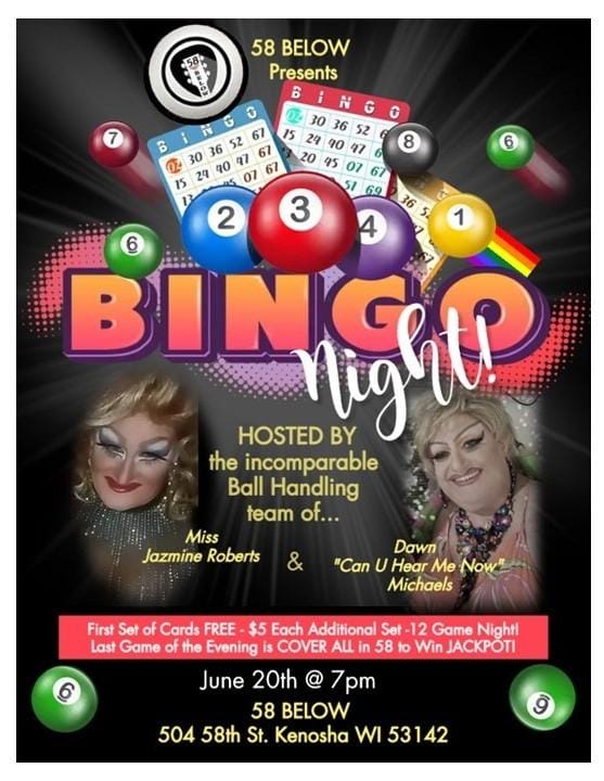 Bingo at 58 Below